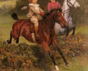 His First Fence - 亚瑟·约翰·埃尔斯利